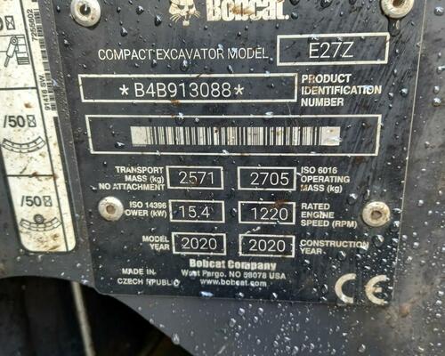 Bobcat E27Z