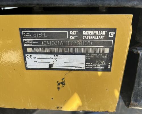 Caterpillar 316F