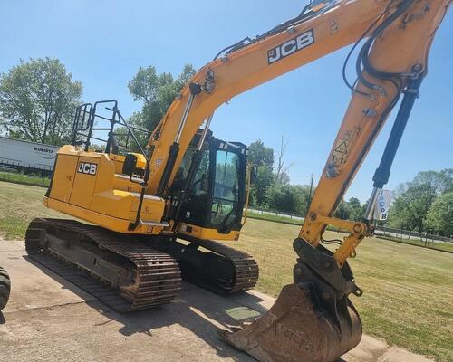 JCB 140X 2020 - original 3400mth, 3 okruhy