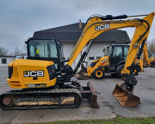 JCB 86 C-1 2017 s hydraulickou svahovkou