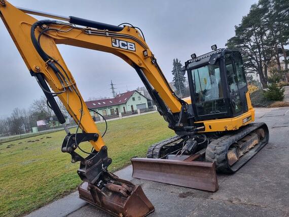JCB 86C-1 2017 s hydraulickou svahovkou