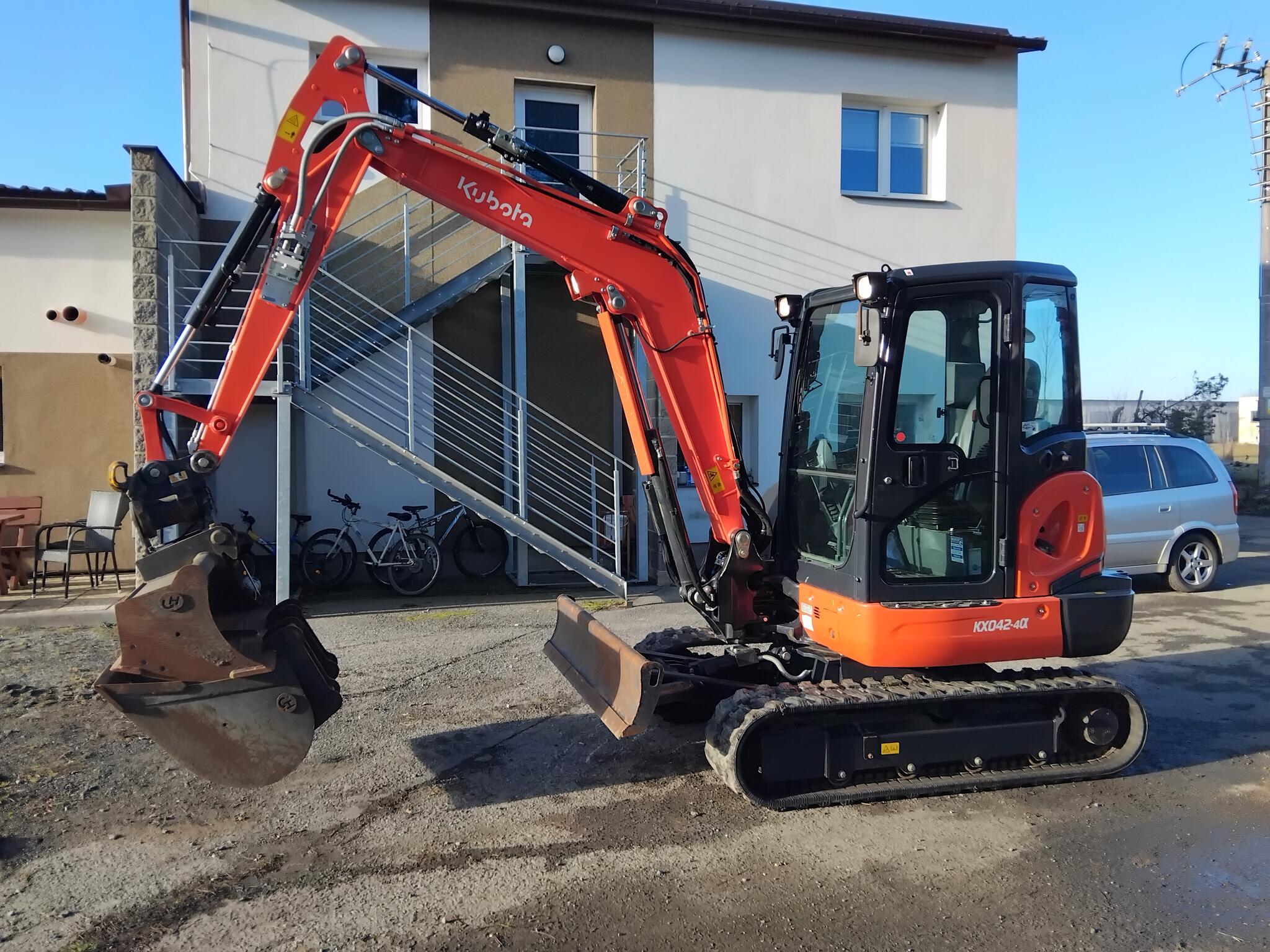 Kubota Kx042-4 Powertilt Klimatizace