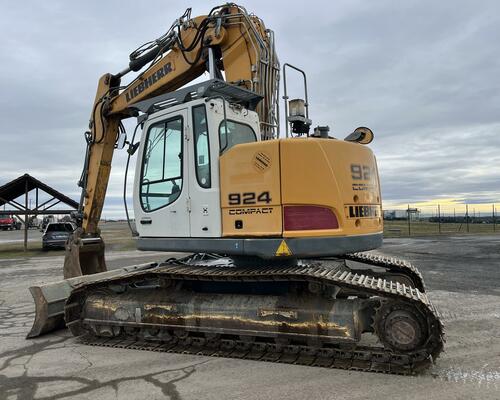 LIEBHERR R 924 LITRONIC COMPACT+ 2 X PODKOPOVÁ LŽÍCE-8000 MTH