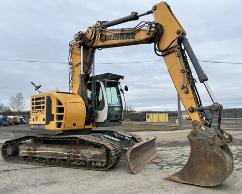 LIEBHERR R 924 LITRONIC COMPACT+ 2 X PODKOPOVÁ LŽÍCE-8000 MTH