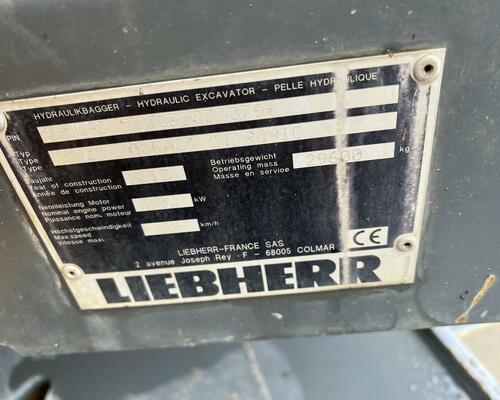 LIEBHERR R 924 LITRONIC COMPACT+ 2 X PODKOPOVÁ LŽÍCE-8000 MTH