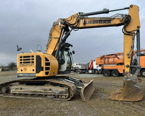 LIEBHERR R 924 LITRONIC COMPACT+ 2 X PODKOPOVÁ LŽÍCE A HYDRAULICKÁ SVAHOVKA-8000 MTH