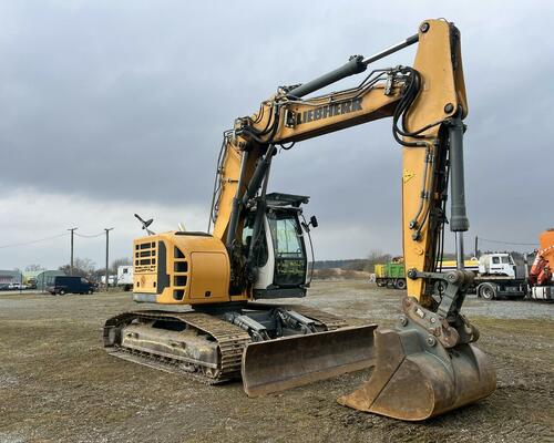 LIEBHERR R 924 LITRONIC COMPACT+ 2 X PODKOPOVÁ LŽÍCE A HYDRAULICKÁ SVAHOVKA-8000 MTH
