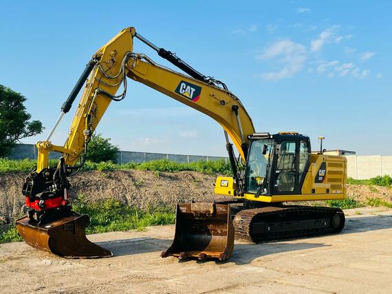 Pásové rypadlo Caterpillar 323 (Možnost leasingu)