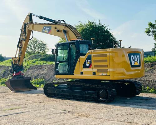 Pásové rypadlo Caterpillar 323 (Možnost leasingu)