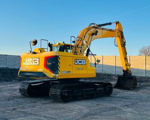 Pásové rypadlo JCB 220X LC (Možnost leasingu)