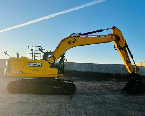 Pásové rypadlo JCB 220X LC (Možnost leasingu)