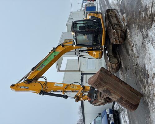 Pásové rypadlo JCB JS145, 14.2t, Powertilt, 2014