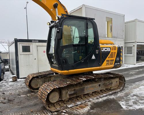 Pásové rypadlo JCB JS145, 14.2t, Powertilt, 2014