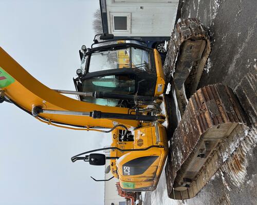 Pásové rypadlo JCB JS145, 14.2t, Powertilt, 2014