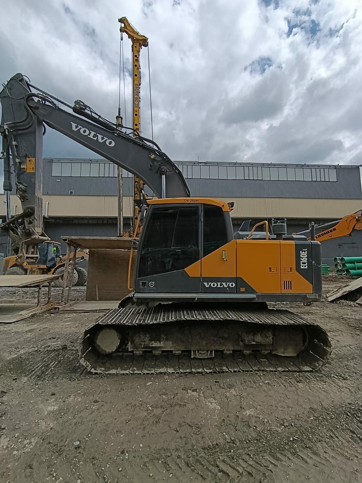 Pásové rypadlo VOLVO EC160EL pásový bagr VOLVO 160