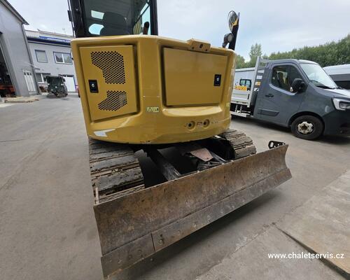 Pásový bagr CAT 308 CR, r.v. 2021, 3231 mth, TOP STAV