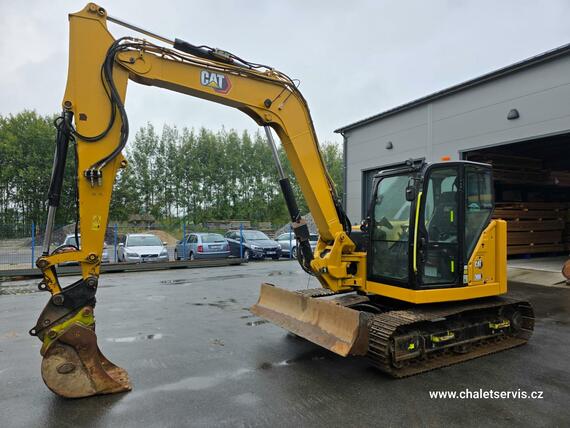 Pásový bagr CAT 308 CR, rok výroby 2019, 3529 motohodin