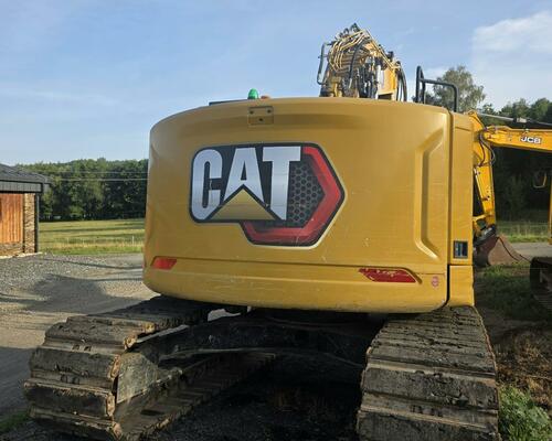 Pásový bagr CAT 325, r.v. 2021, 9543 mth, s drapákem DEHACO