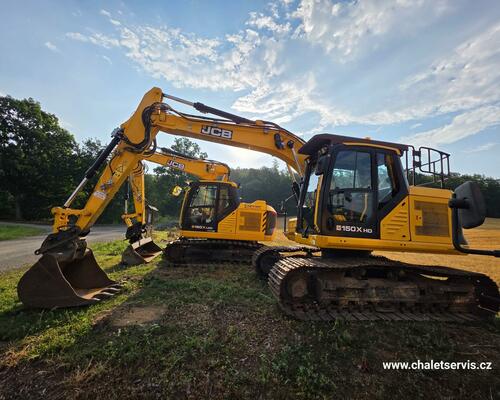 Pásový bagr JCB 150X HD, r.v. 2018, 6243 motohodin