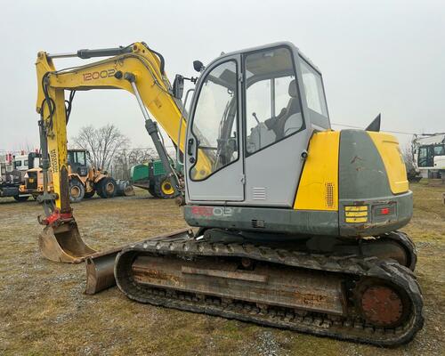 WACKER NEUSON 12002 + 2 x podkopová a hydraulická svahovka