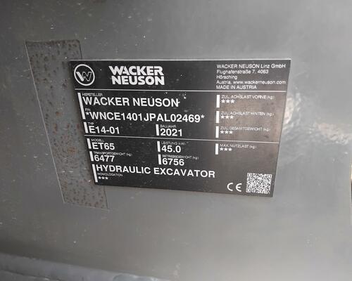 Wacker Neuson ET65 Max.výbava