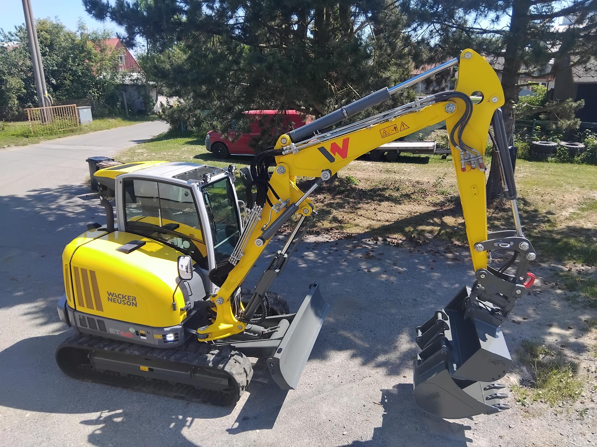 Wacker Neuson ET65 Powertilt Klimatizace Najeto: 280Mth