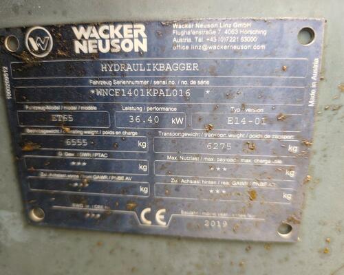 Wacker Neuson ET 65 Powertilt