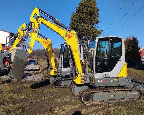 Wacker Neuson EZ50 Powertilt Klimatizace