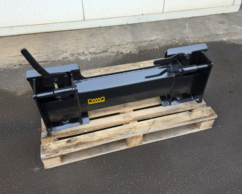 Adaptér, přechodová deska, redukce UNC na nářadí EURO, JCB, Bobcat, caterpillar