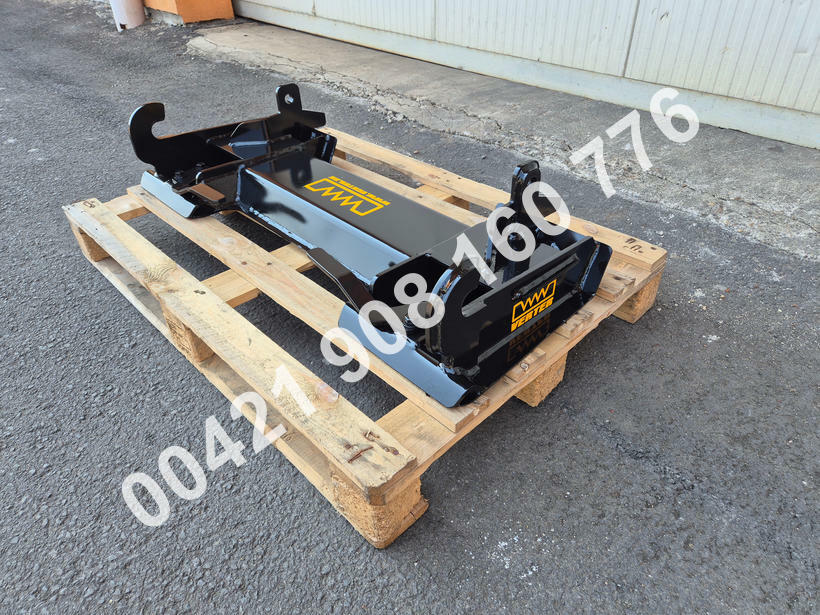 Adaptér, přechodová deska traktor, čelní nakladač  / smykáč CAT, bobcat, jcb, komatsu, takeuchi, gehl