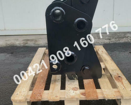 Adapter, redukcia z stroja manitou pre prídavné zariadenia Caterpillar, CAT zeppelin