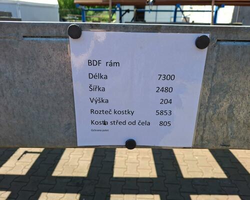BDF rám