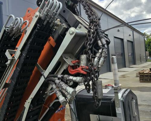 Hydraulická ruka ATLAS 206.4E, r.v. 2024, lehce poškozená