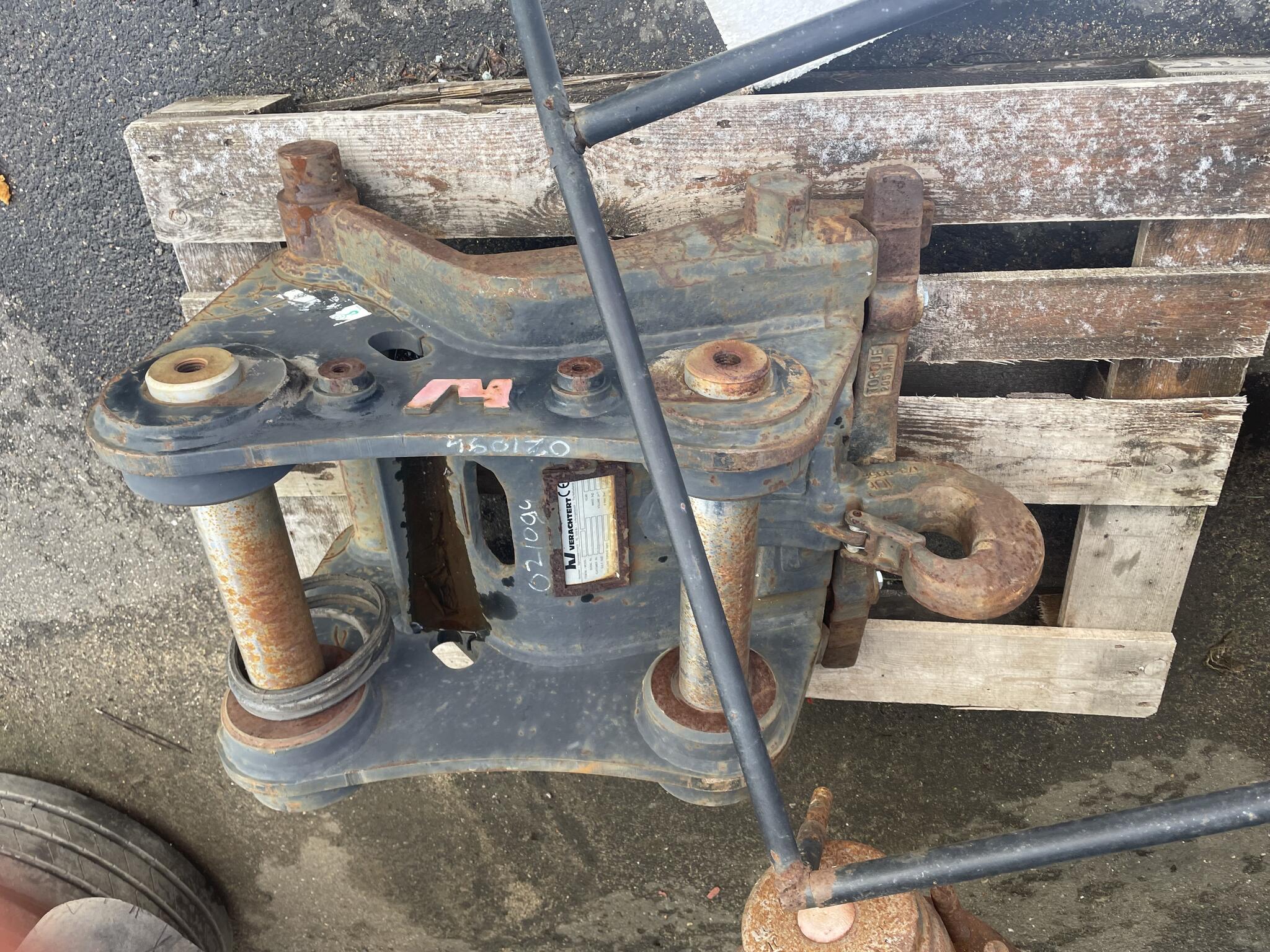 Hydraulický rychloupínák Verachtert 