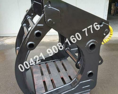 Klešte na dřevo, drapák na kulatinu, kliešte na drevo báger, kolesový nakladač, teleskop, šmykáč, traktor...