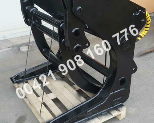 Klešte na dřevo, drapák na kulatinu, kliešte na drevo báger, kolesový nakladač, teleskop, šmykáč, traktor...