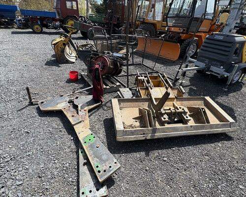 Lesní nástavba FAGUS 402 s navijákem IGLAND 6202 Pronto TL