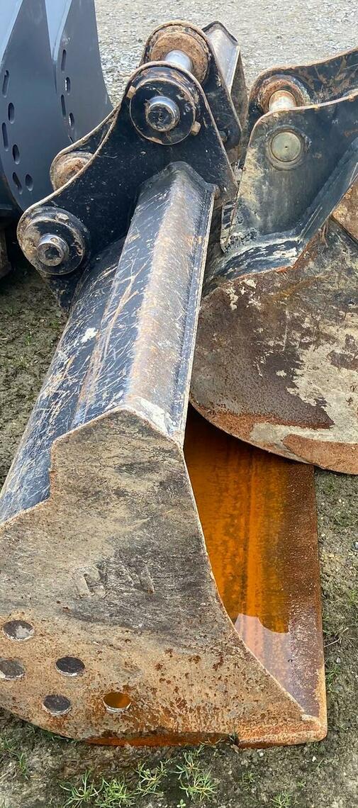 Lžíce na vykopávání půdy šířka 180 cm Cat pro: Cat 308, Yanmar VIO 80, Hitachi EX 60-3, Komatsu PC88, Komatsu PC80