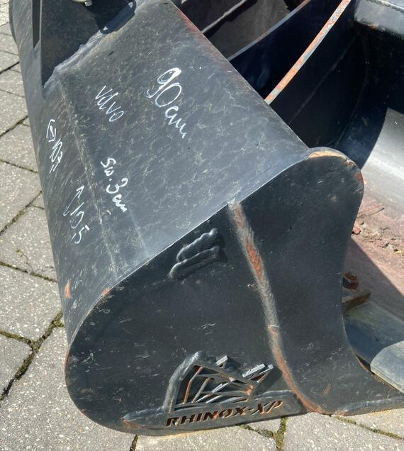 Lžíce Rhinox pro vykopávání odpadu 90 cm bez čepů pro Volvo EC18e