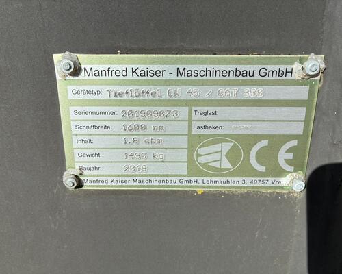 Manfred Kaiser - Maschinenbau GmbH Podkopová lopata