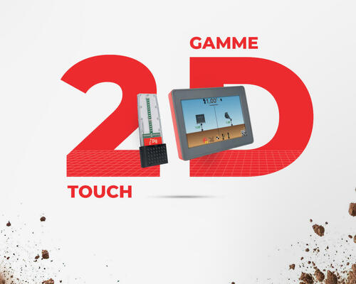 Nivelační systém iDig Touch 2D - REZERVACE