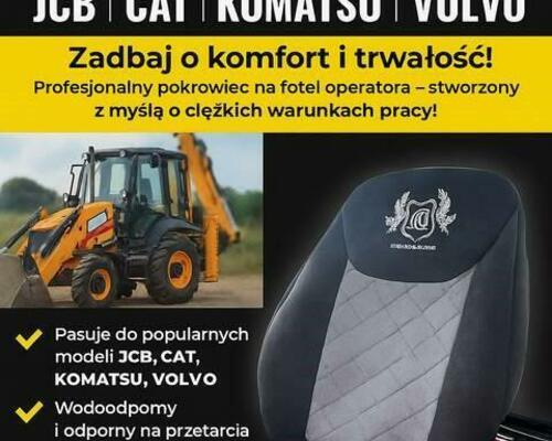 POTAH SEDADLA JCB, CAT, KOMATSU, VOLVO