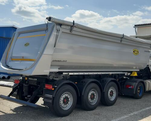 MEILLER 26 m3 / NOVÝ - IHNED K ODBĚRU / 2x ZVEDACÍ NÁPRAVA /plachta / brzda finišeru / WABCO SmartBoard