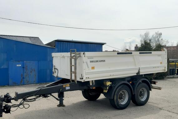 MEILLER MZDA 1822 BORDMATIC tandemový sklápěcí přívěs / NOSNOST 13.140 kg 