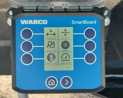 MEILLER MZDA 1822 M Hardox / ZVEDACÍ NÁPRAVA / plachta / WABCO SmartBoard / SKLADEM 
