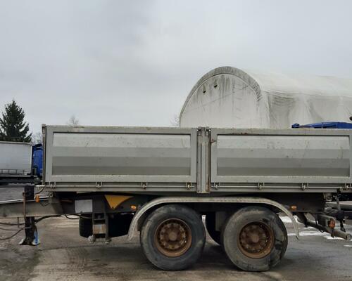 PANAV TS 3 18 tandemový sklápěcí přívěs / nosnost 13.550 kg