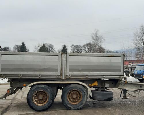 PANAV TS 3 18 tandemový sklápěcí přívěs / nosnost 13.550 kg