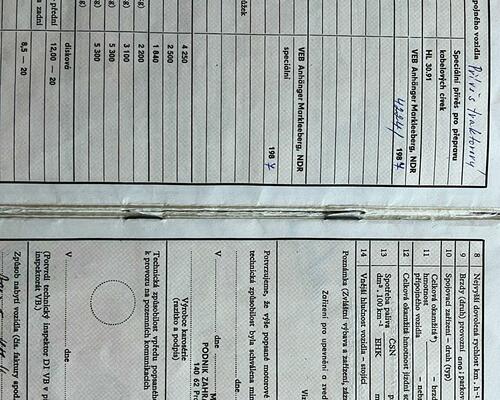 VEB přepravník kabelových cívek