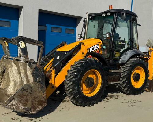 JCB 4CX - joystickove ovládanie 