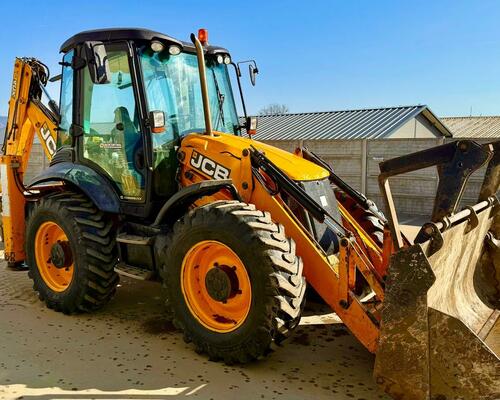 JCB 4CX - joystickove ovládanie 